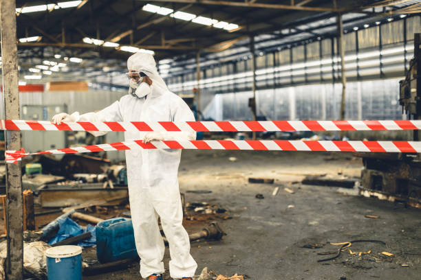 Professional Biohazard technician working in Kyburz, CA